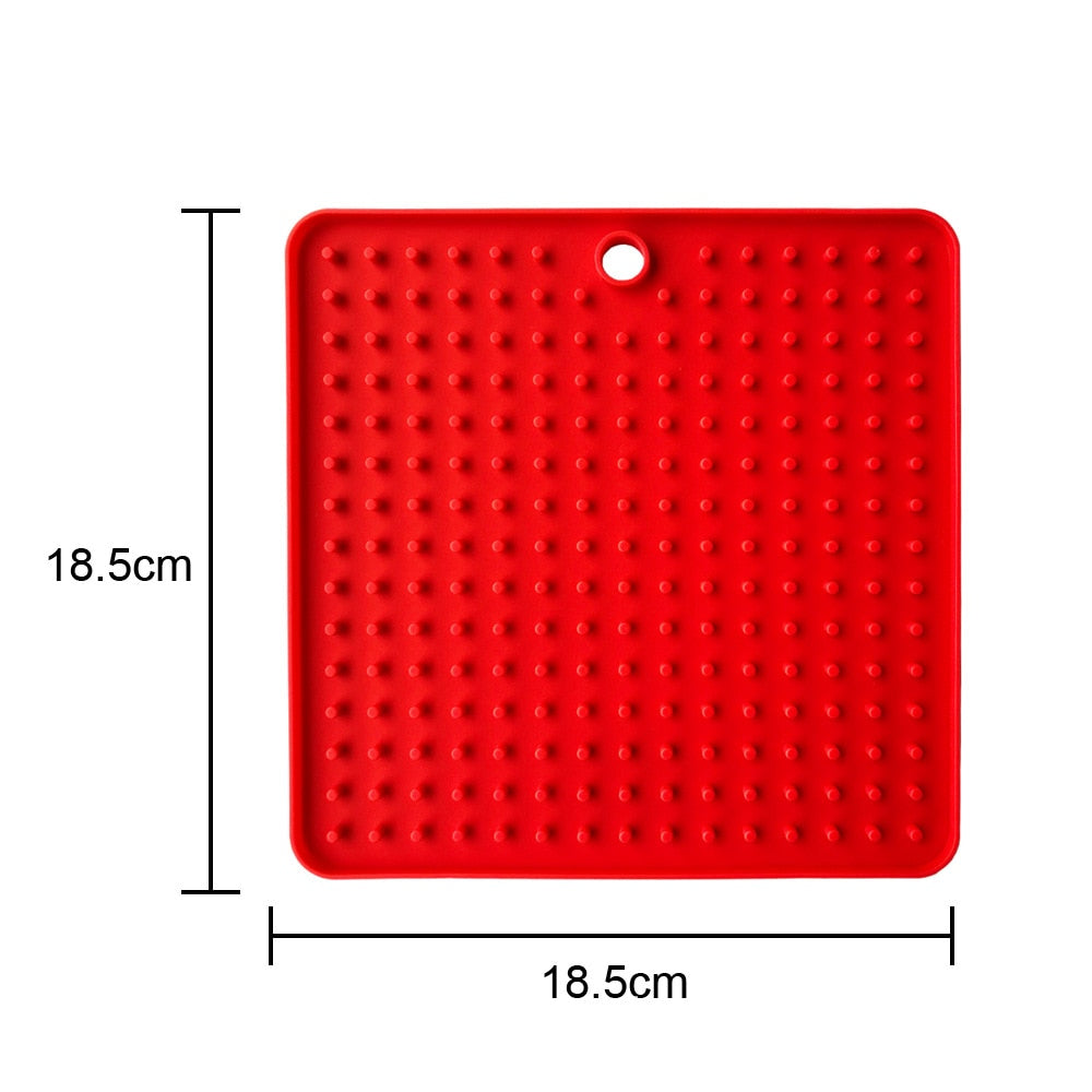 Simple Square Silicone Lick Mat