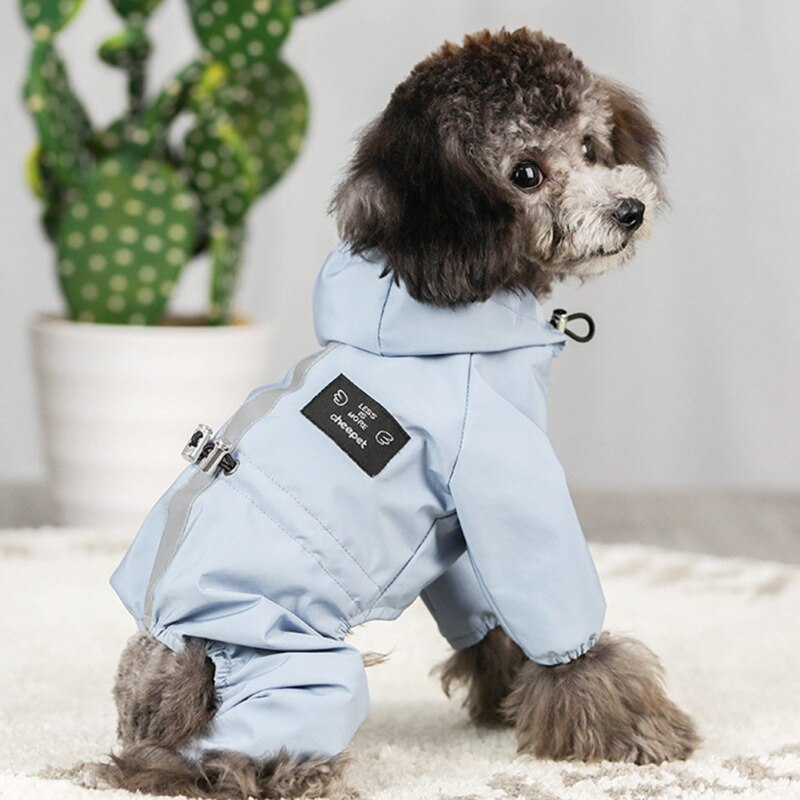 Cute Button Up, Reflective Raincoat, With Mesh Breathable Inside