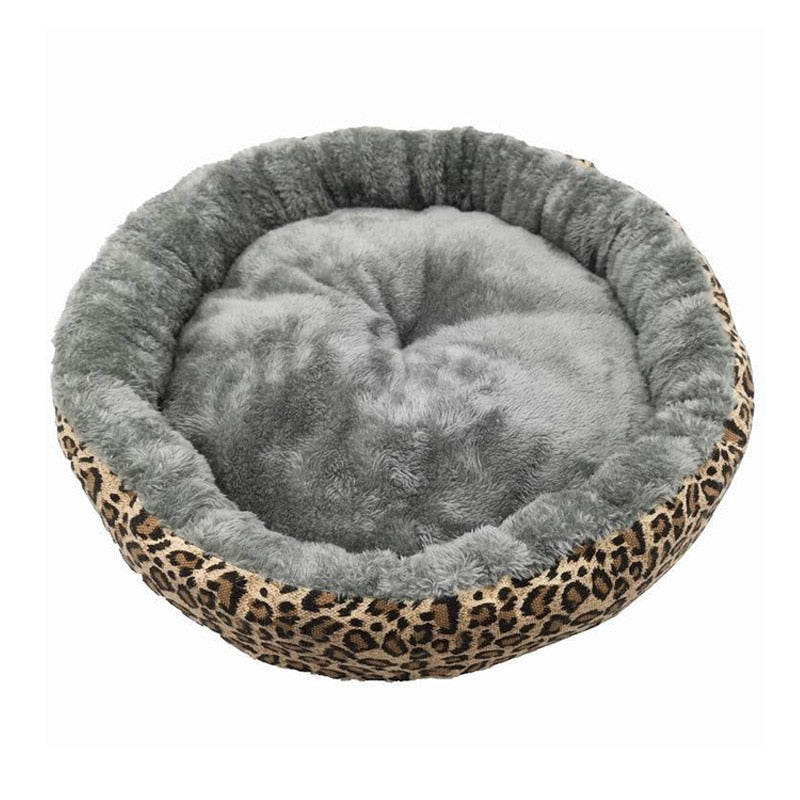 Pawstrip Soft Plush Round Bed