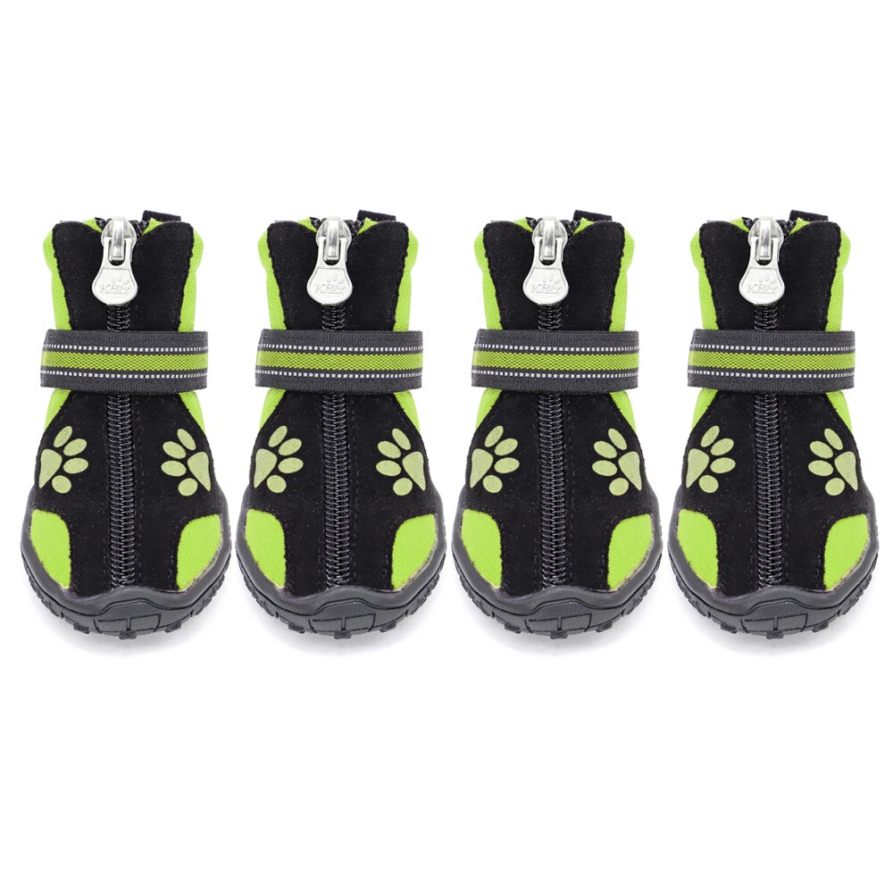 Paw Print With Zip, Anti-Slip Boots