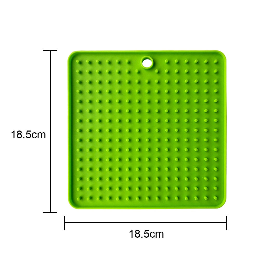 Simple Square Silicone Lick Mat