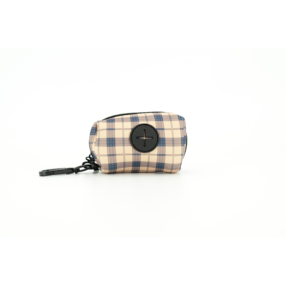 Tartan Pattern Poo Bag Dispenser