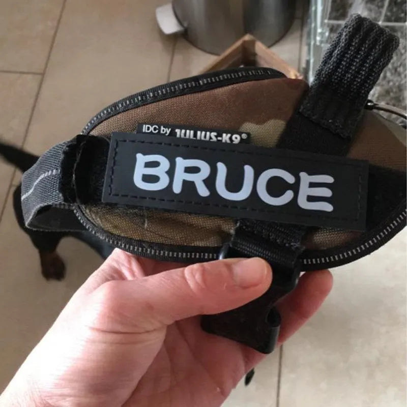 Two Personalized Velcro Label's