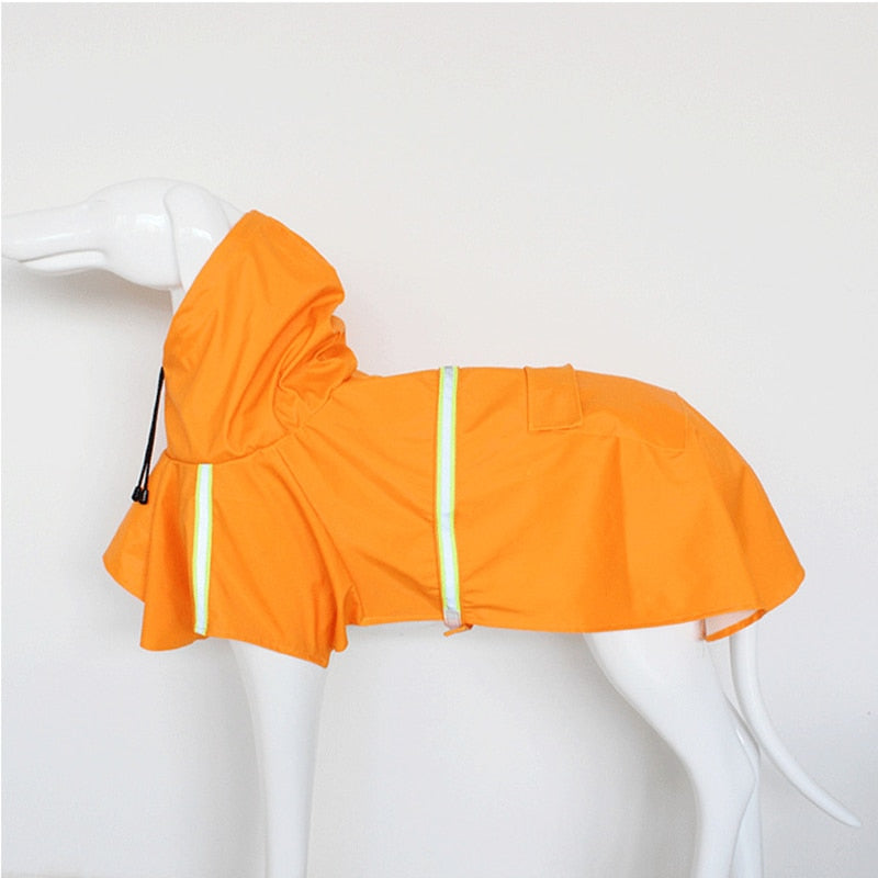 Raincoats, With Reflective Strip & Cute Hood