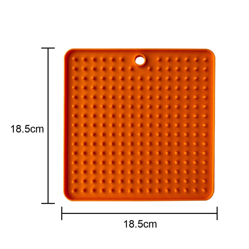 Simple Square Silicone Lick Mat