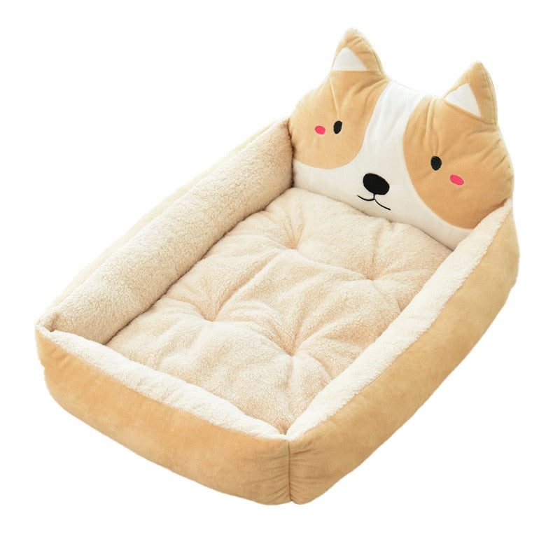 Pawstrip Cute Dog Face Bed