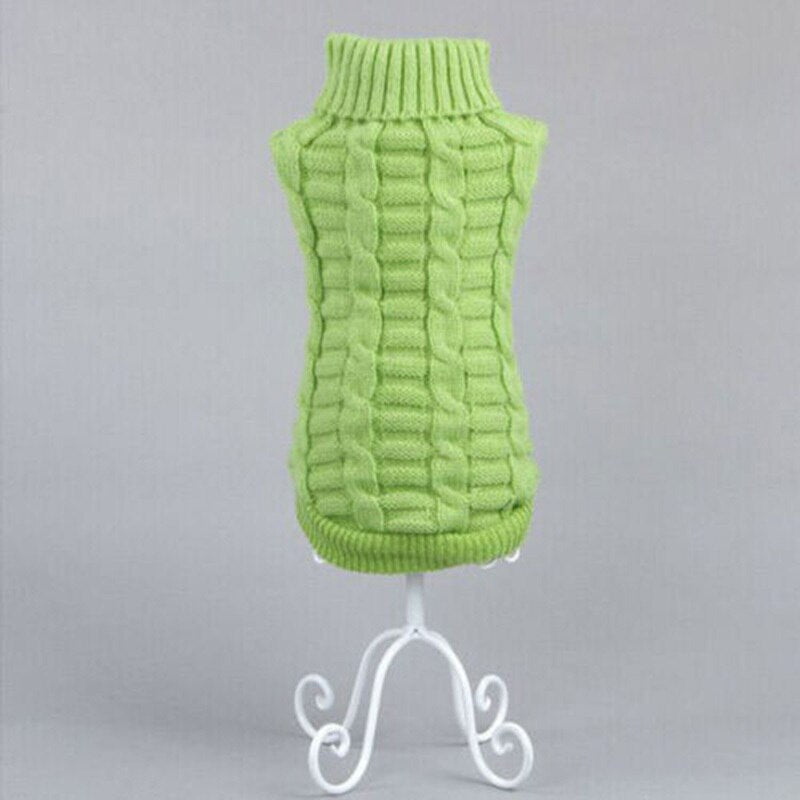 Turtle Neck Style Knitted Jumper