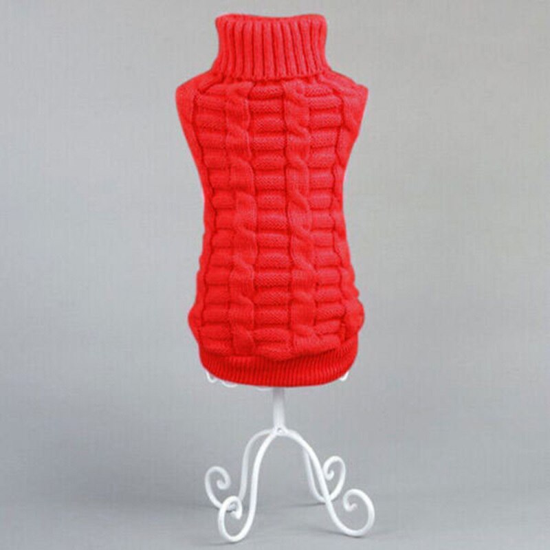 Turtle Neck Style Knitted Jumper