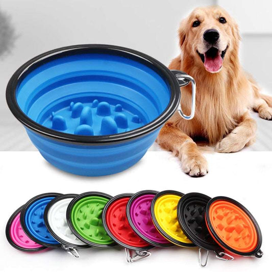 Collapsible Slow Feeding Bowl