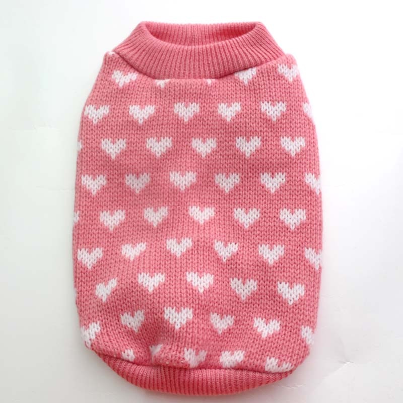 Little Pink Heart Jumper