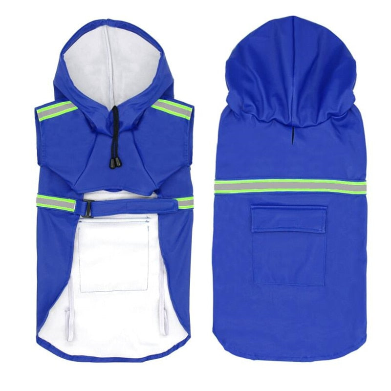 Raincoats, With Reflective Strip & Cute Hood