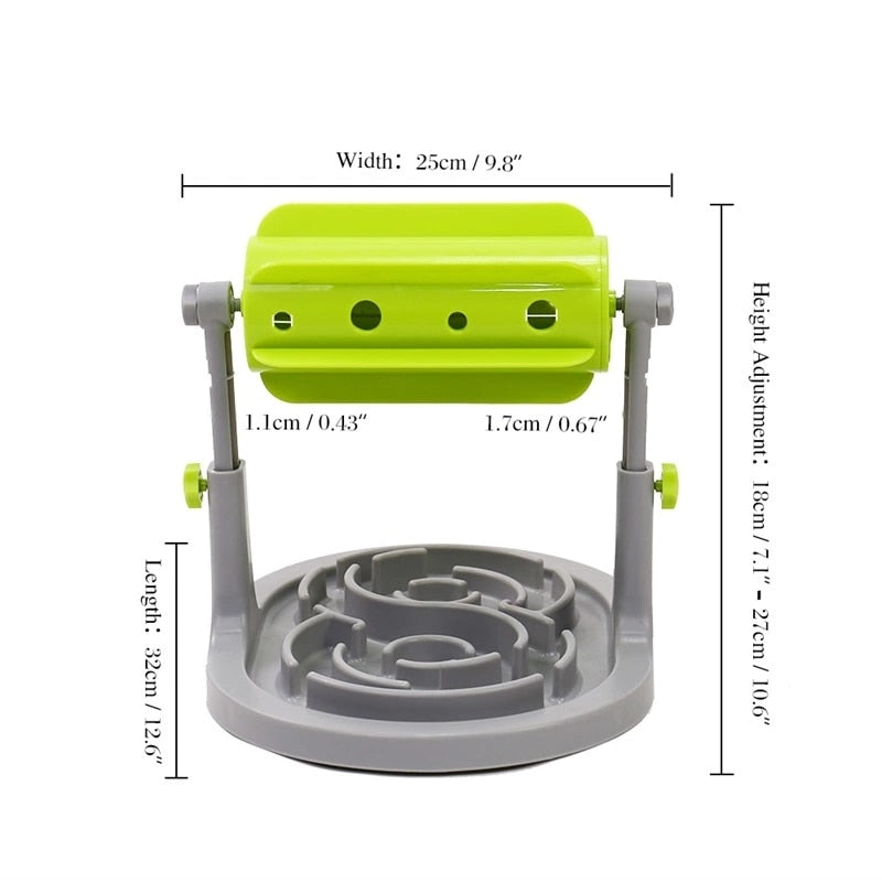 Interactive Food Slow Feeder, For Dogs