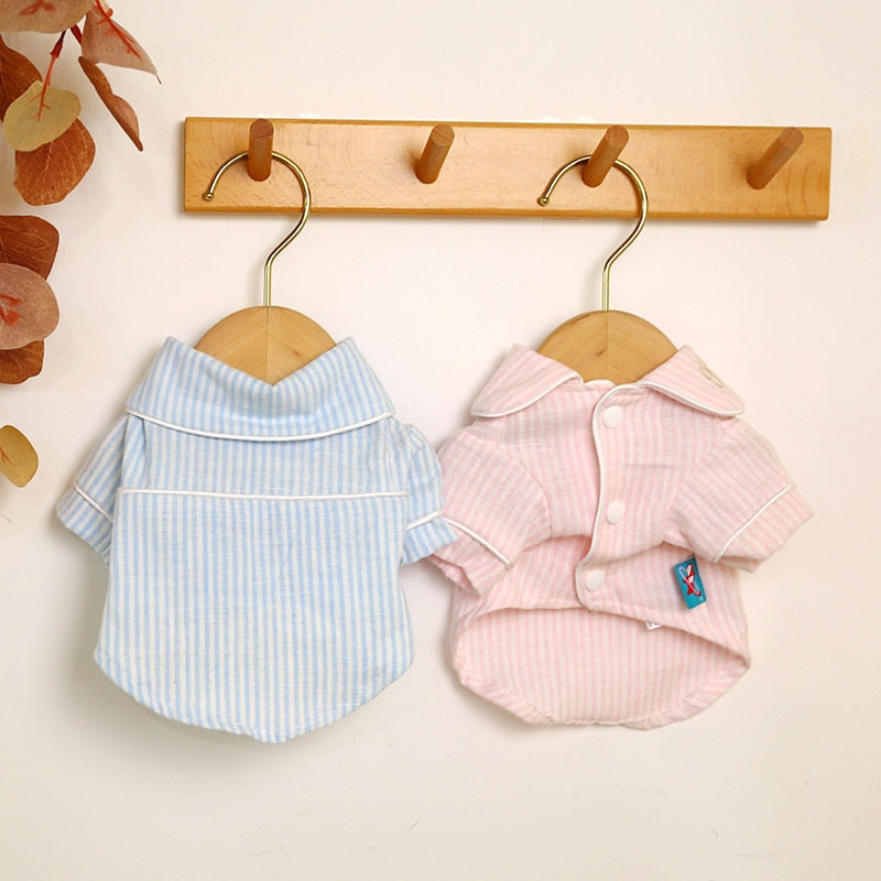 Striped Cotton Pajamas