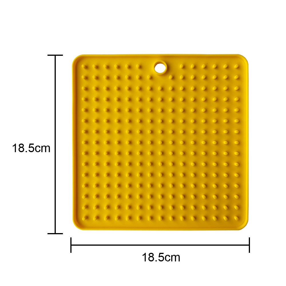 Simple Square Silicone Lick Mat