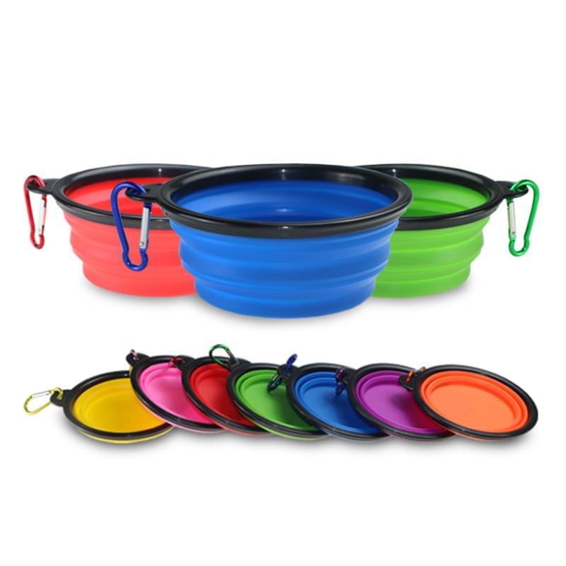 350ml Collapsible, Silicone Dog Bowl, For Water or Food