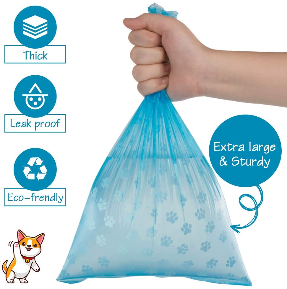 Paw Print Poo Bags