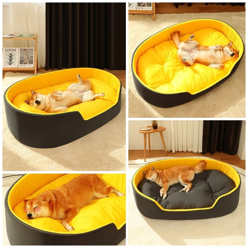 Oval Cushion Padded Bed