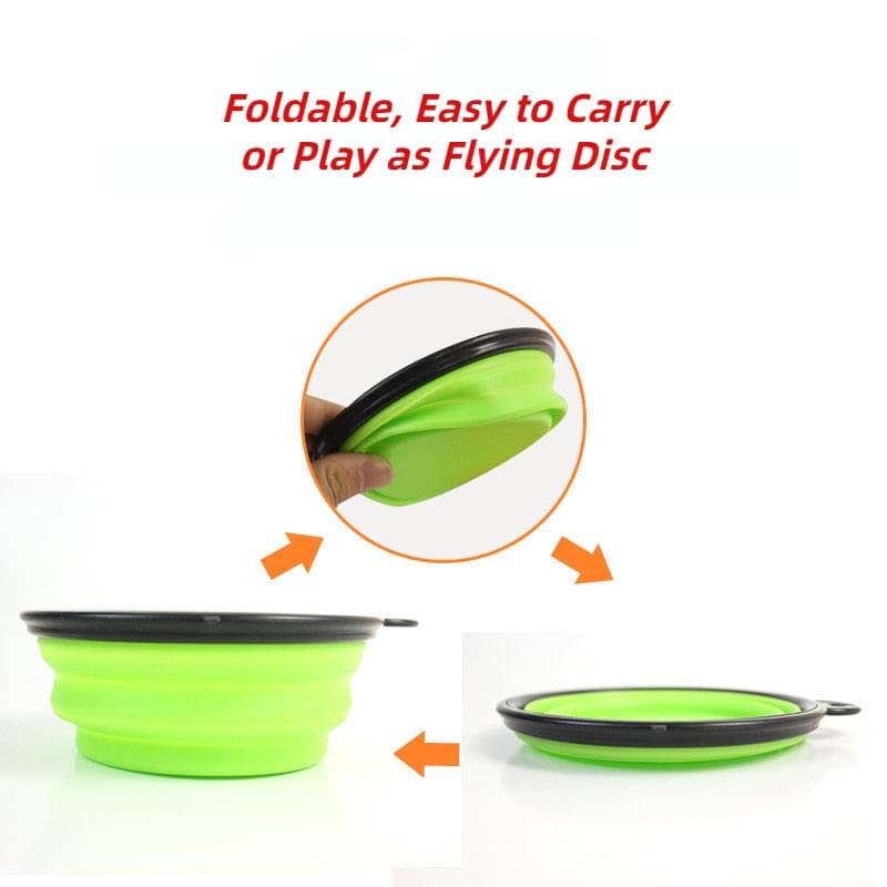 1000ml Large Collapsible, Silicone Dog Bowl