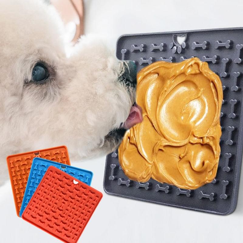 Bone Patter Silicone Licking Mat