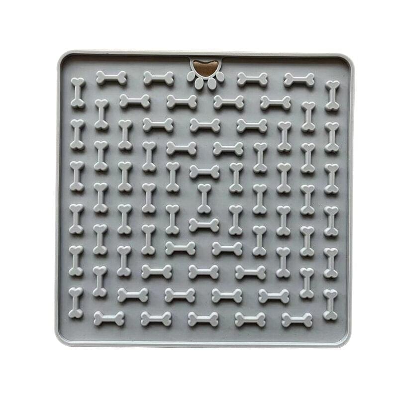 Bone Patter Silicone Licking Mat