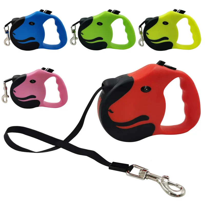 3m To 5m Retractable Dog Lead