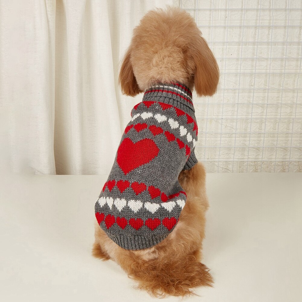 Hearts Galore Dog Jumper