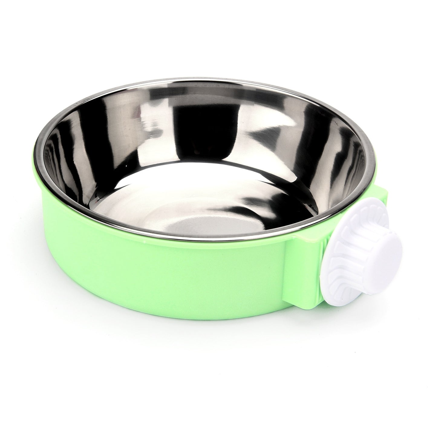 Dog Crate Bowl Sleve , With Removable Stainless Steel Bowl