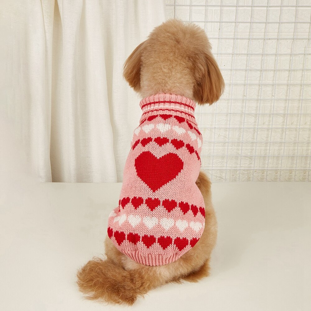 Hearts Galore Dog Jumper