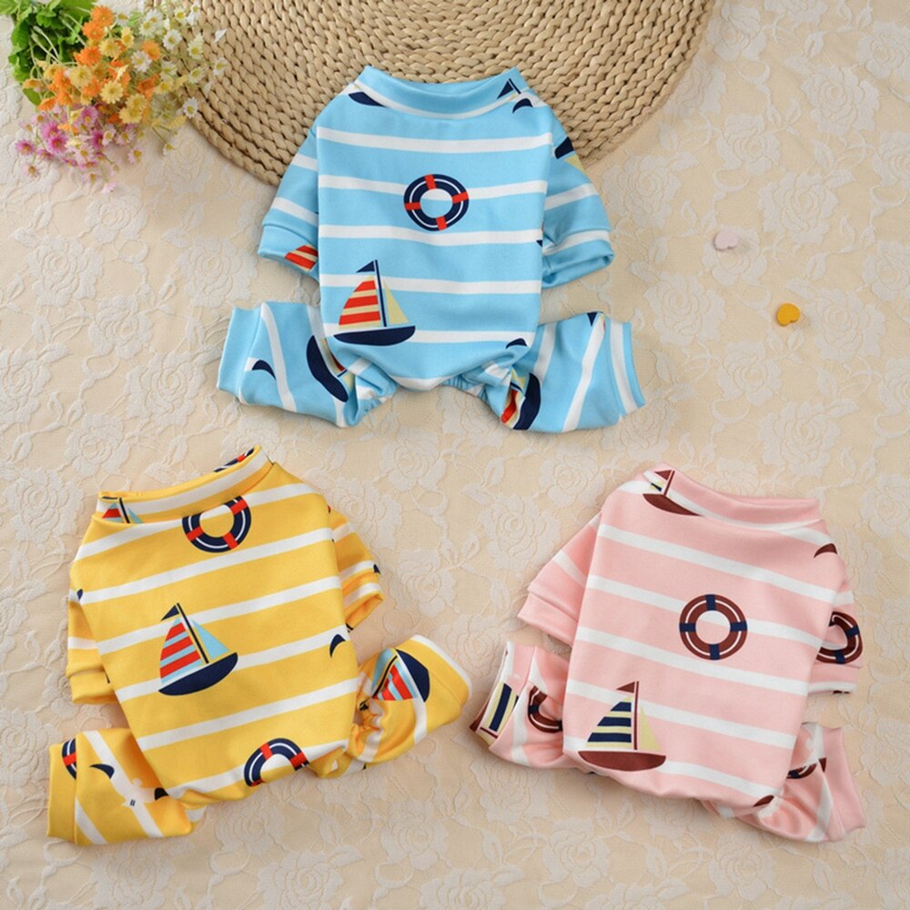 Stripy Sea Side Style Pajama's