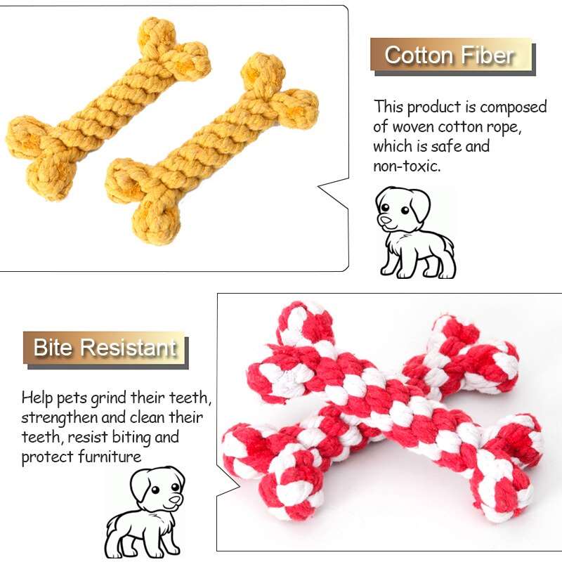 Bone Shaped Rope Toy