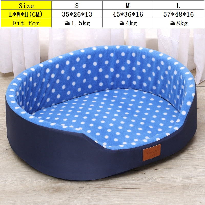 Soft Double-Side Dog Bed, With Outside Boder