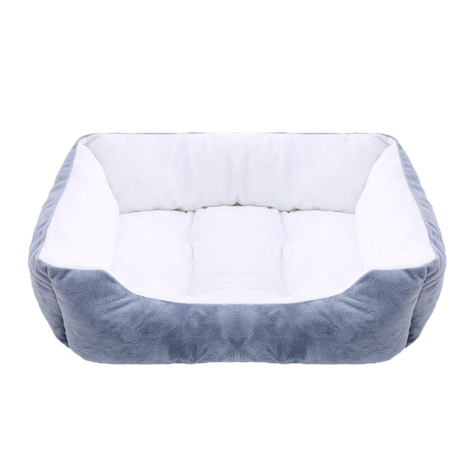 Soft Square Plush Bed