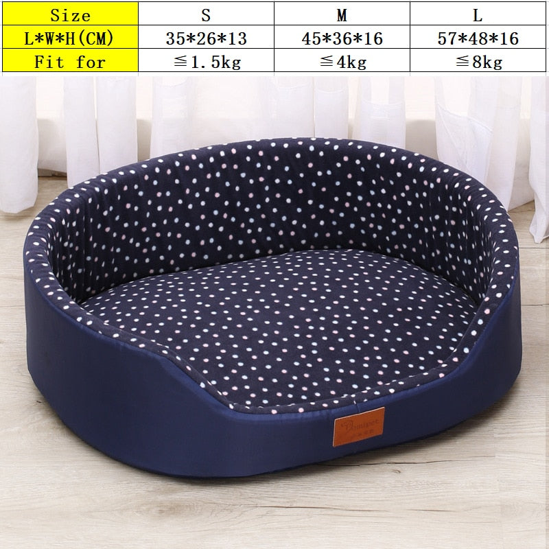 Soft Double-Side Dog Bed, With Outside Boder