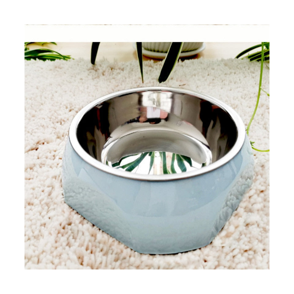 Stylish Stainless Steel Dog Bowl