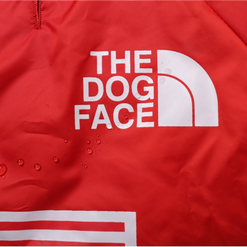 Luxury "The Dog Face"  Rain Coat