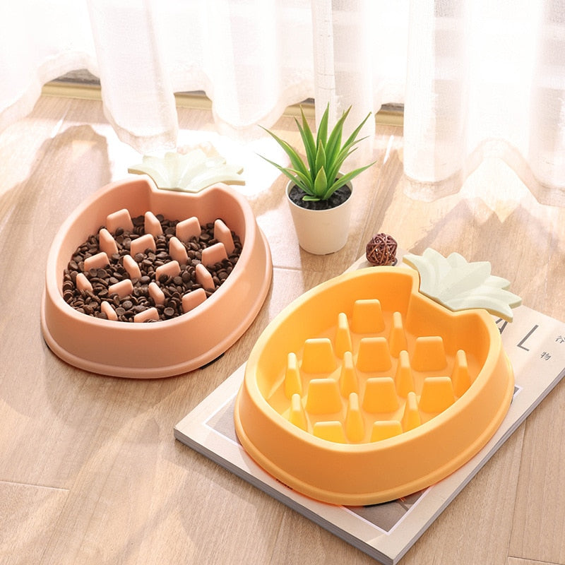 Strawberry, Peach, Pinapple or Corn Slow Dog Feeder