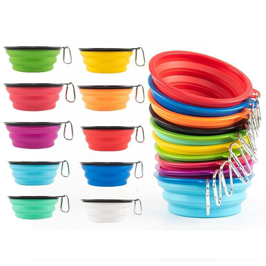 1000ml Large Collapsible, Silicone Dog Bowl