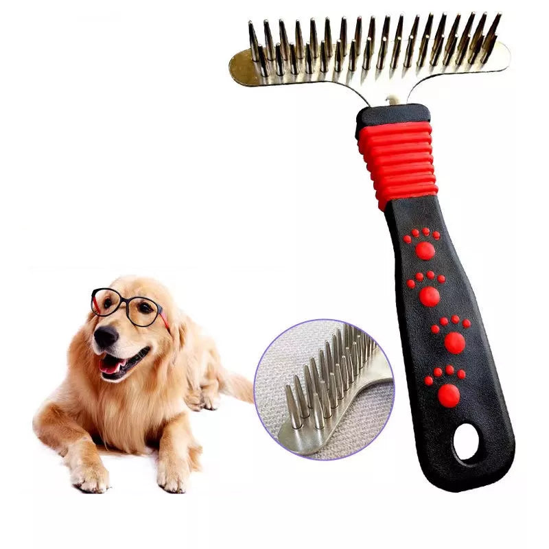 Long Tooth Undercoat Rake Brush