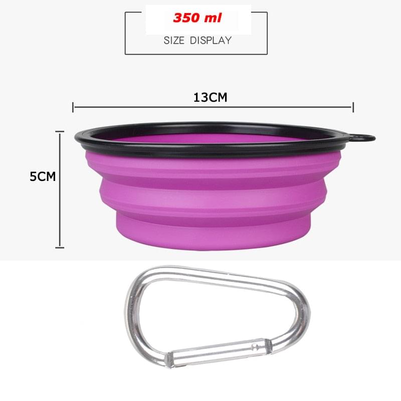 1000ml Large Collapsible, Silicone Dog Bowl