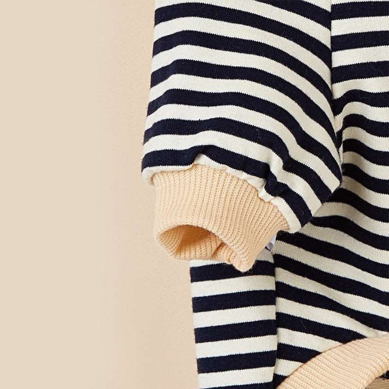 Clasic Stripy Jumper, With Hood