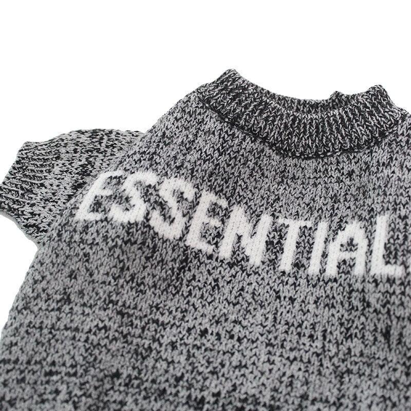 "Essentials" Kitted Jumper