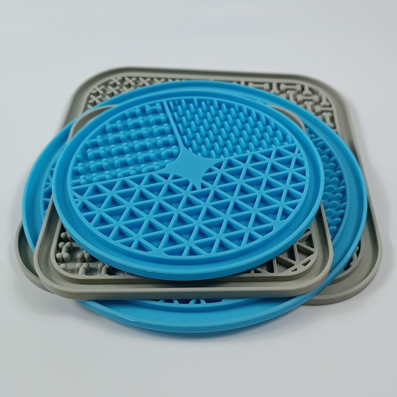 Three Section, Silicone Dog Lick Mat