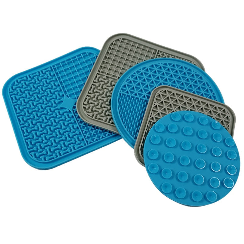 Three Section, Silicone Dog Lick Mat