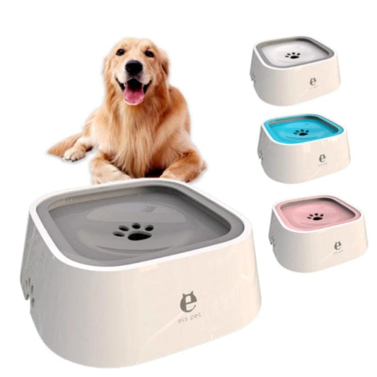 Anti Spill Water Bowl, Cute Paw Center Desgin