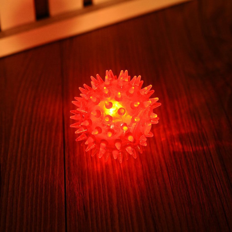 Squeaky Luminous Hedgehog Ball