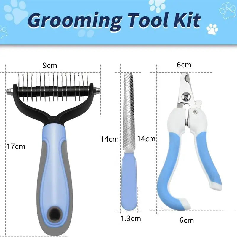 De-Shedding tool, Comb and Clippers