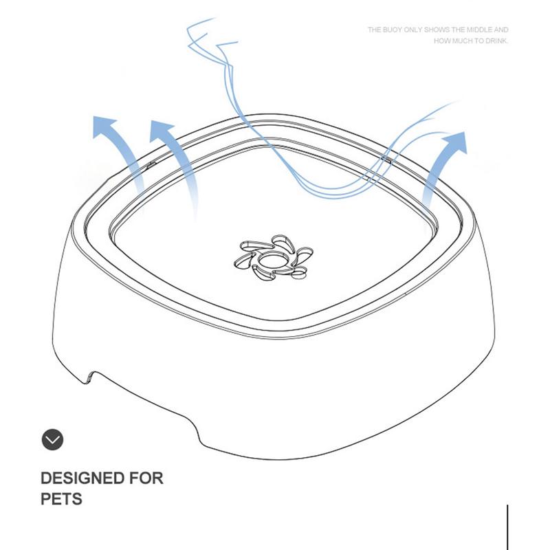 Good Size Anti Spill Water Bowl, For Travel or Every Day Use