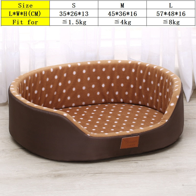 Soft Double-Side Dog Bed, With Outside Boder