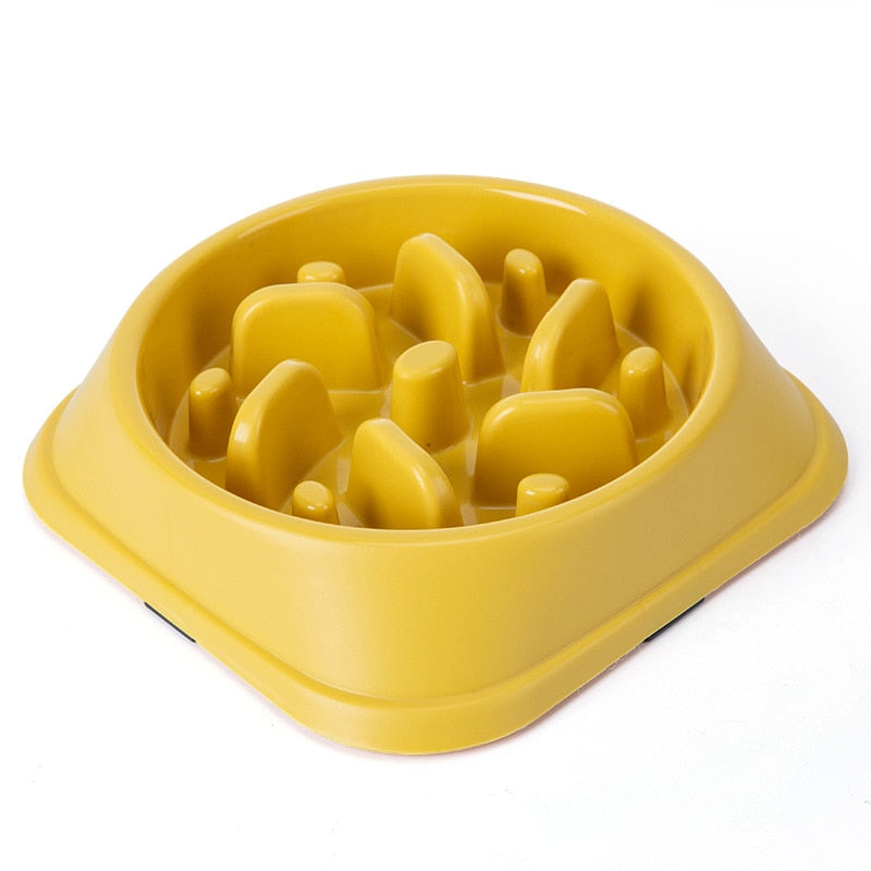 Slow Feeder Dog Bowl, Non Slip Bottom