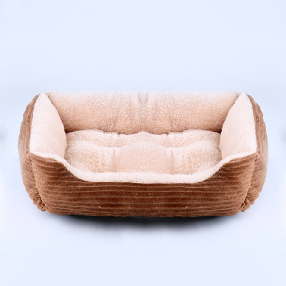 Soft Square Plush Bed